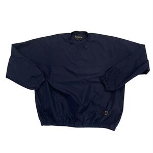 FootJoy Navy Blue V Neck Golf Pull Over Size L